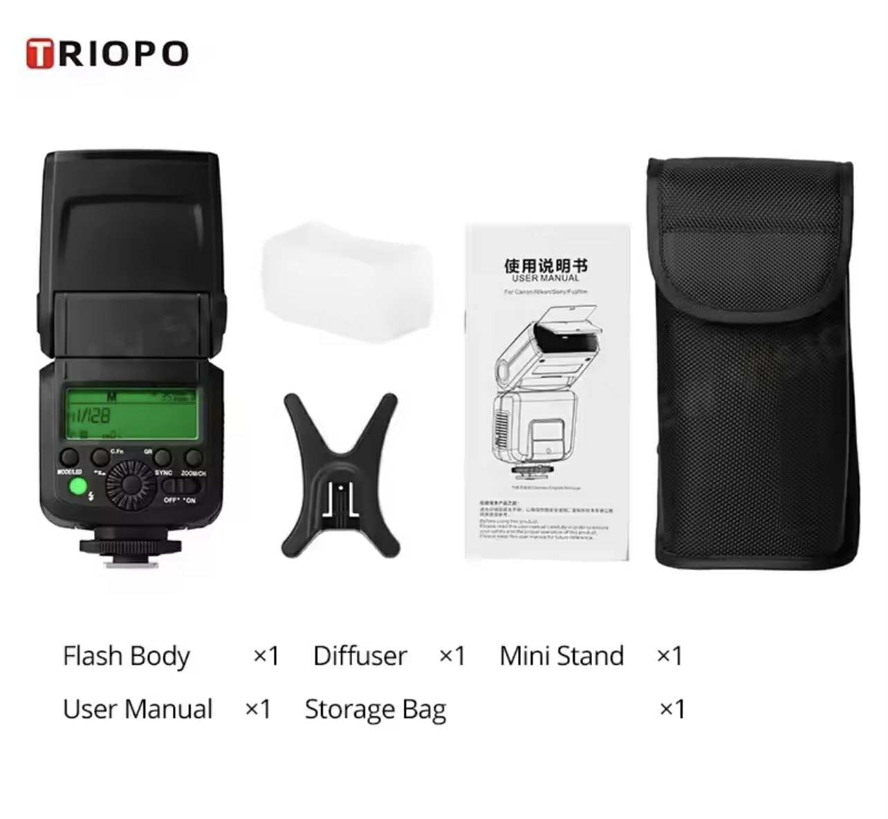 TRIOPO TR-350 TTL Flash | SONY