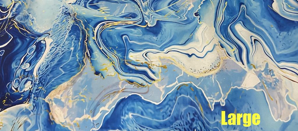 Marbled Design Gaming Mouse Pad Large Desk Pad