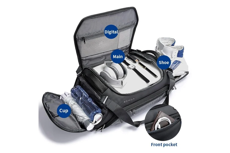 BANGE Wet and Dry Separation Fitness Travel Bag