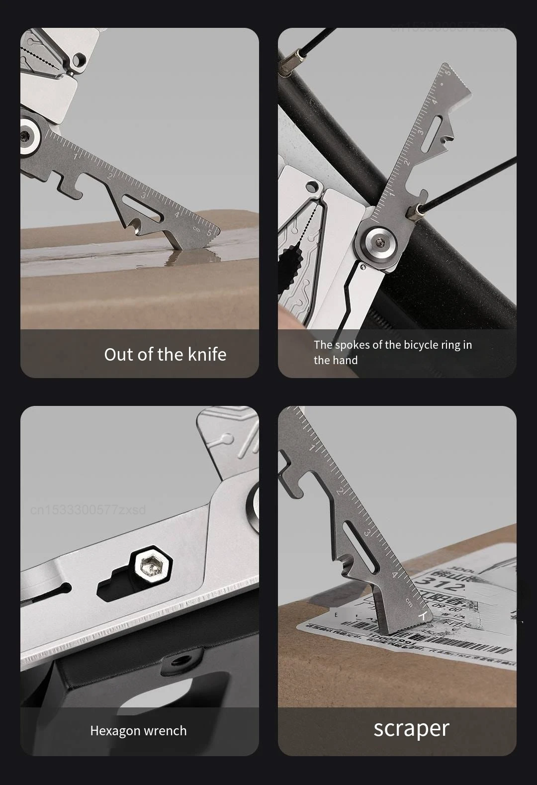 Nextool Mini EDC Multi-Tool Screwdriver Wrench Pliers Knife Bottle Opener Multifunctional Folding Pocket Hand Tools for Outdoor