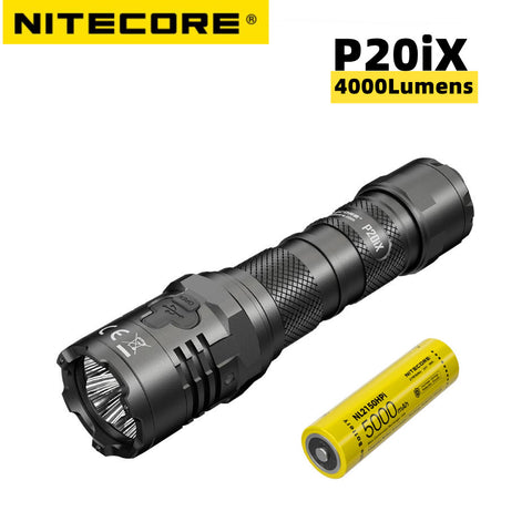NITECORE P20iX USB-C Rechargeable Torch Super Bright Military Tactical Flashlight