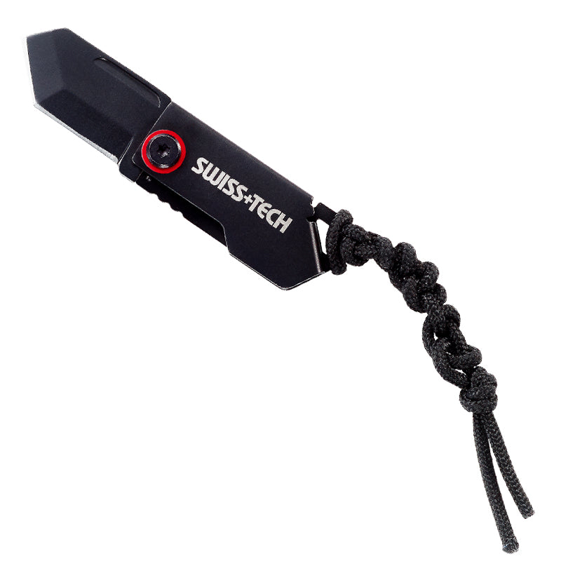 Swiss Tech ST014008 Mini Opening Knife Folding Multi-function Portable Car Keychain Express Outdoor Hunting Camping Gift EDC