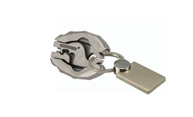 SWISS + TECH Micro-Plus EX Multi-Function Pliers 9 in 1 Folding Plier Screwdriver Outdoor Camping Pocket Tool