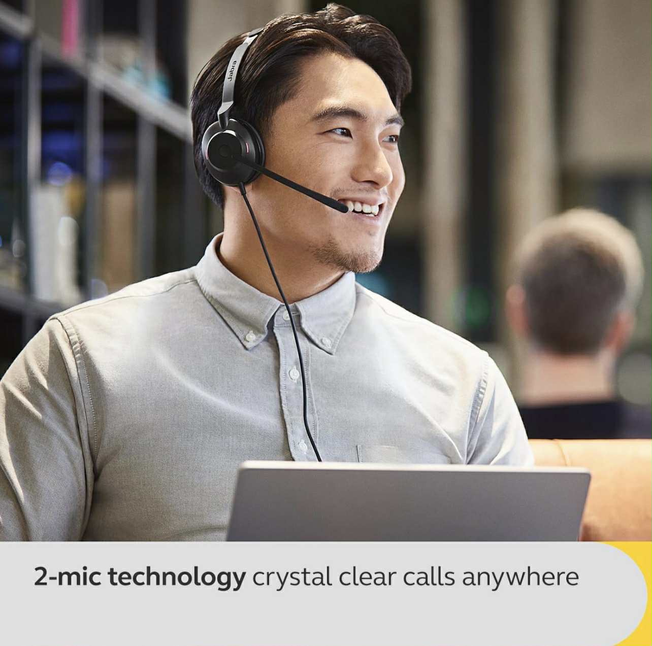 Jabra Evolve2 30 Wired Headset W/Dual ANC Mic | USB-C UC Mono