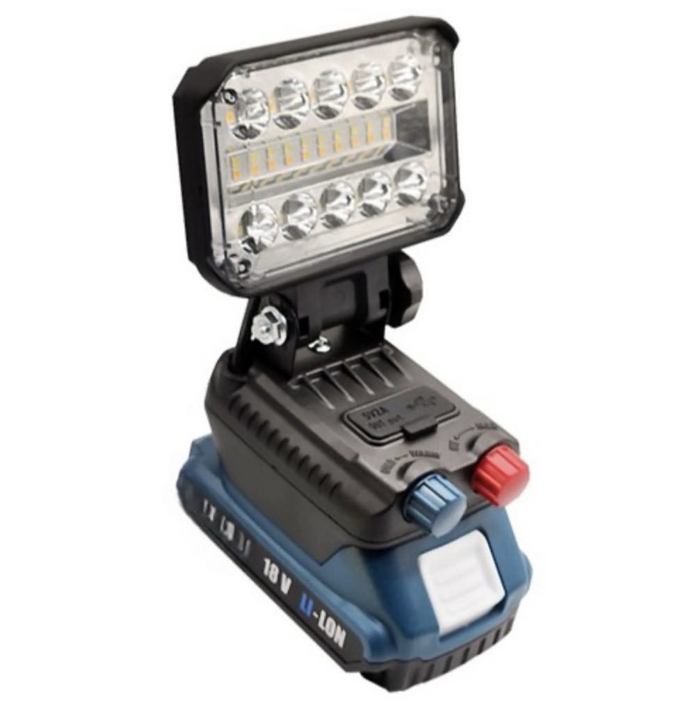 18V Makita Battery Adapter Flood Light W/Battery