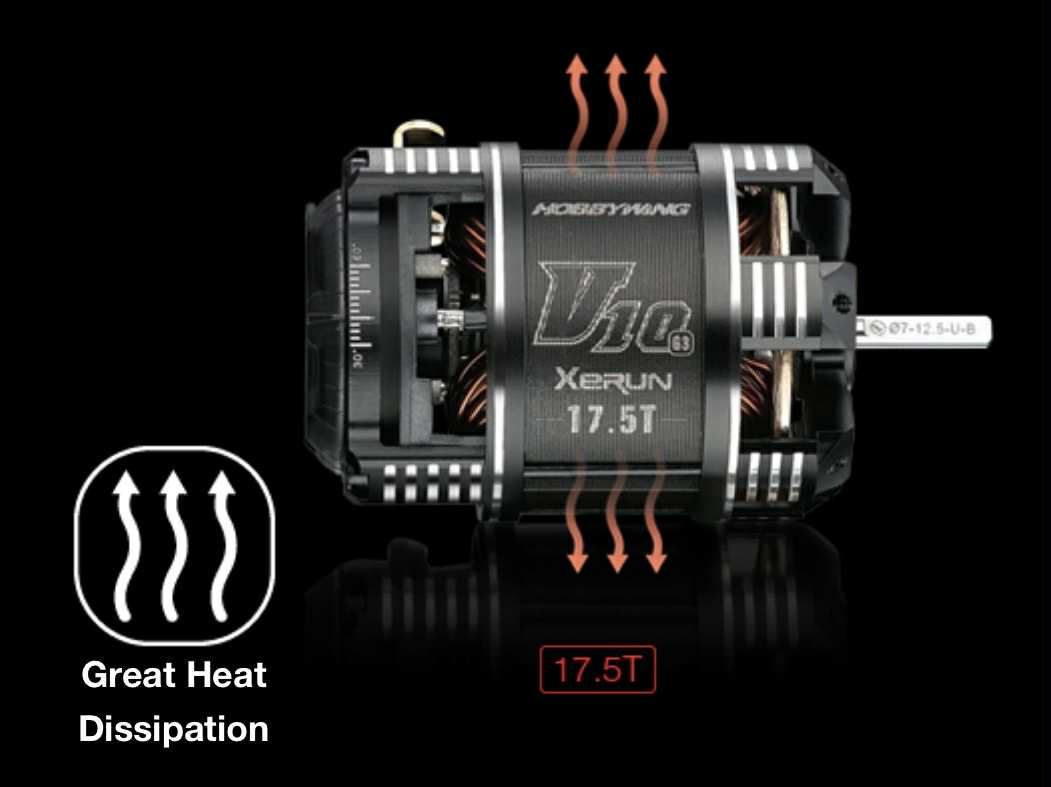 HOBBYWING Xerun V10 G3 Sensored Brushless Motor | 30401110