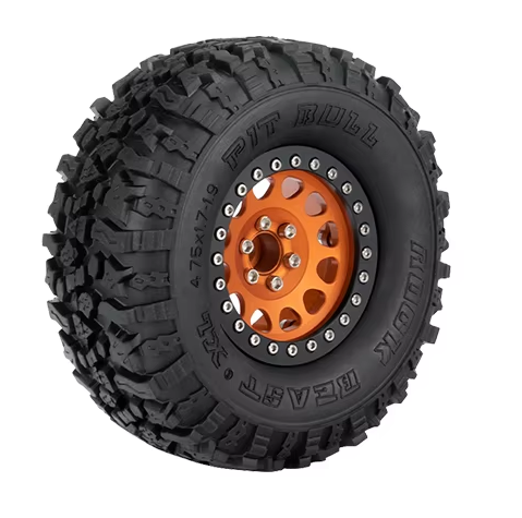 PitBull Rock Beast XL 1.9" 1:10 RC Rock Crawler Rubber Tire 4pcs