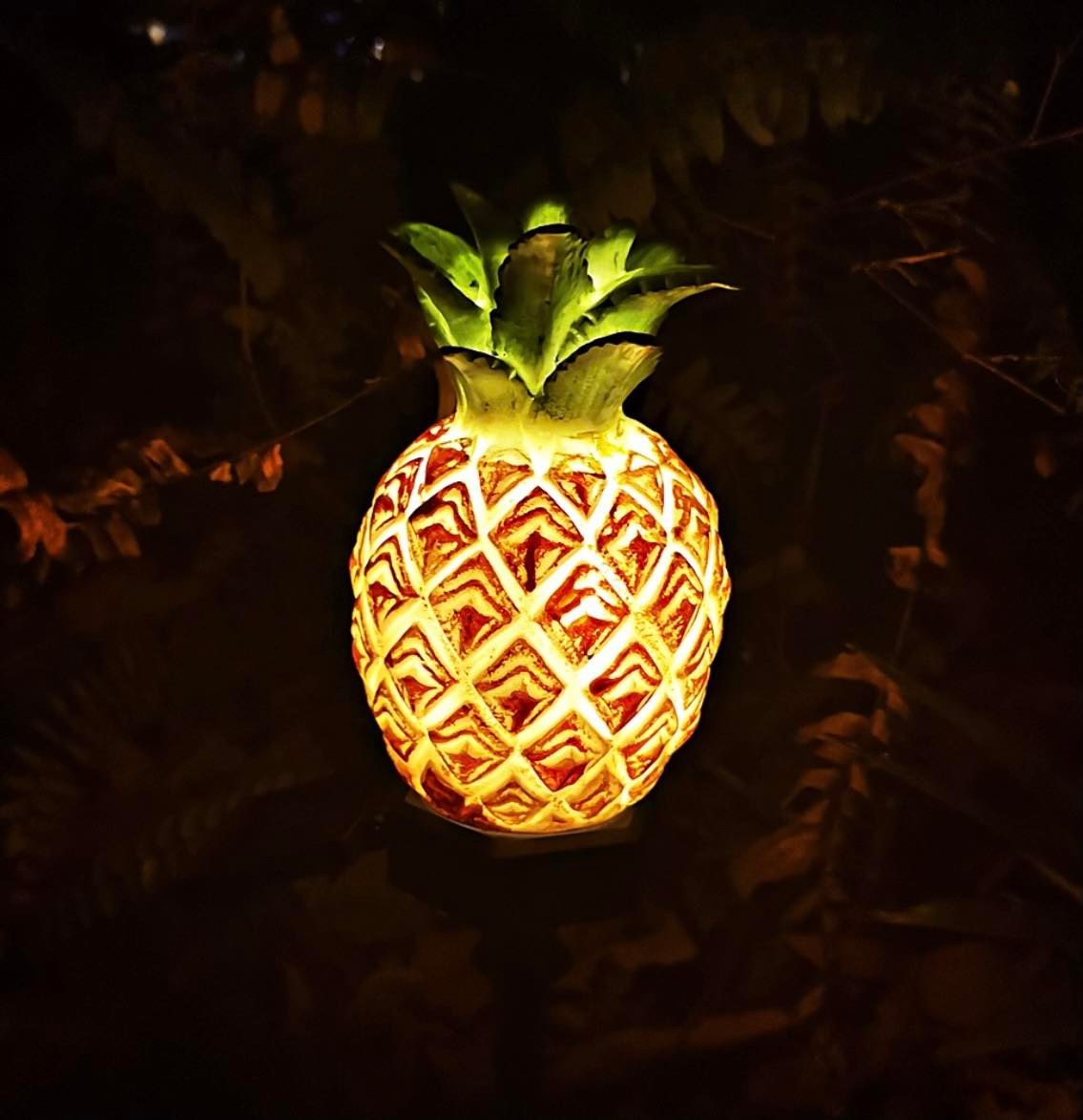 Décor Solar Powered LED Lawn Light Weatherproof Stake Lamp Landscape Décor