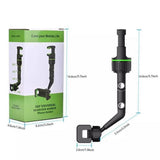 Universal Clip Cellphone Holder Multi-Joint Flexible Adjustment | Black+Green