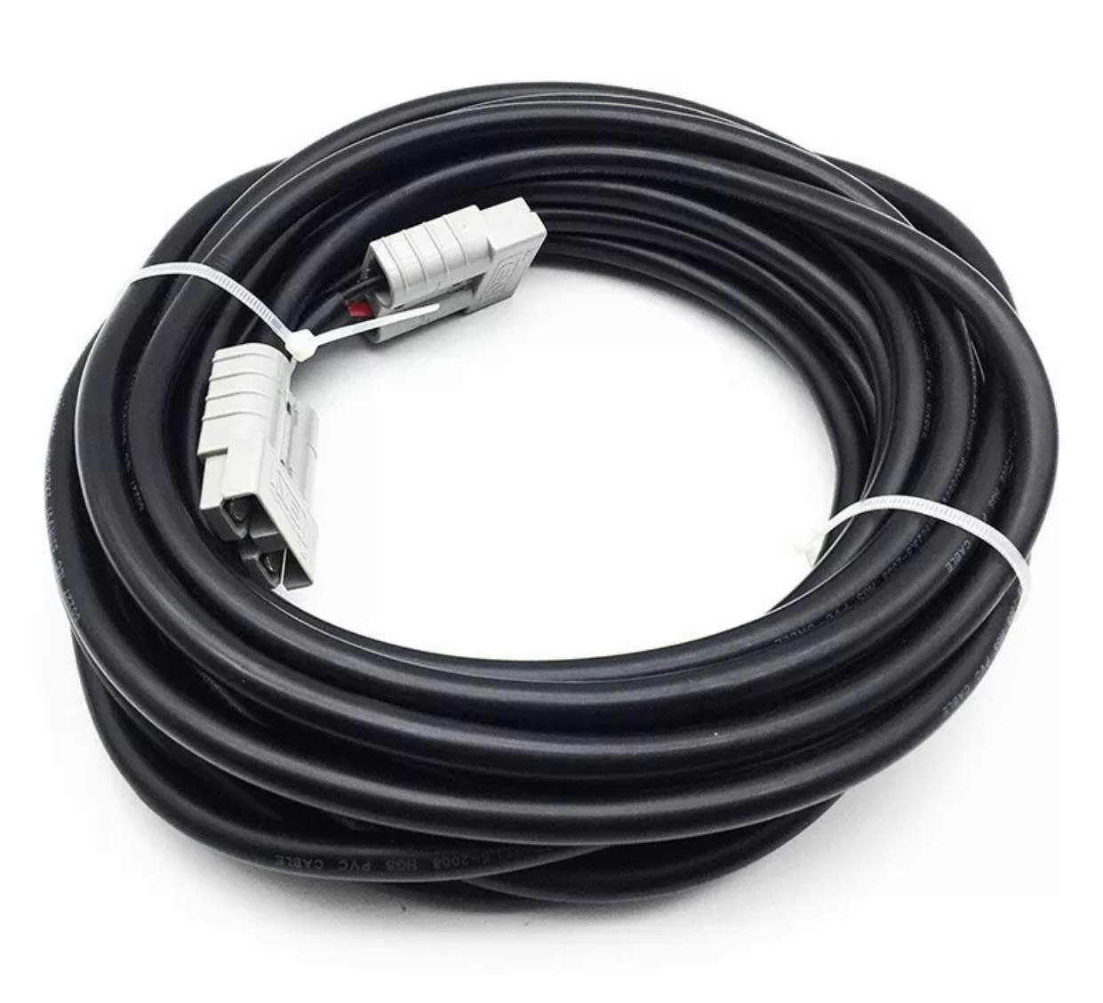 Ready to Use 10m 50Amp Anderson Plug Extension Lead 6mm TwinCore Automotive Cable