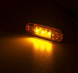 Single Colour 3 LED Side Marker Lights 12-24V Car Truck External Lights Warning Tail Light