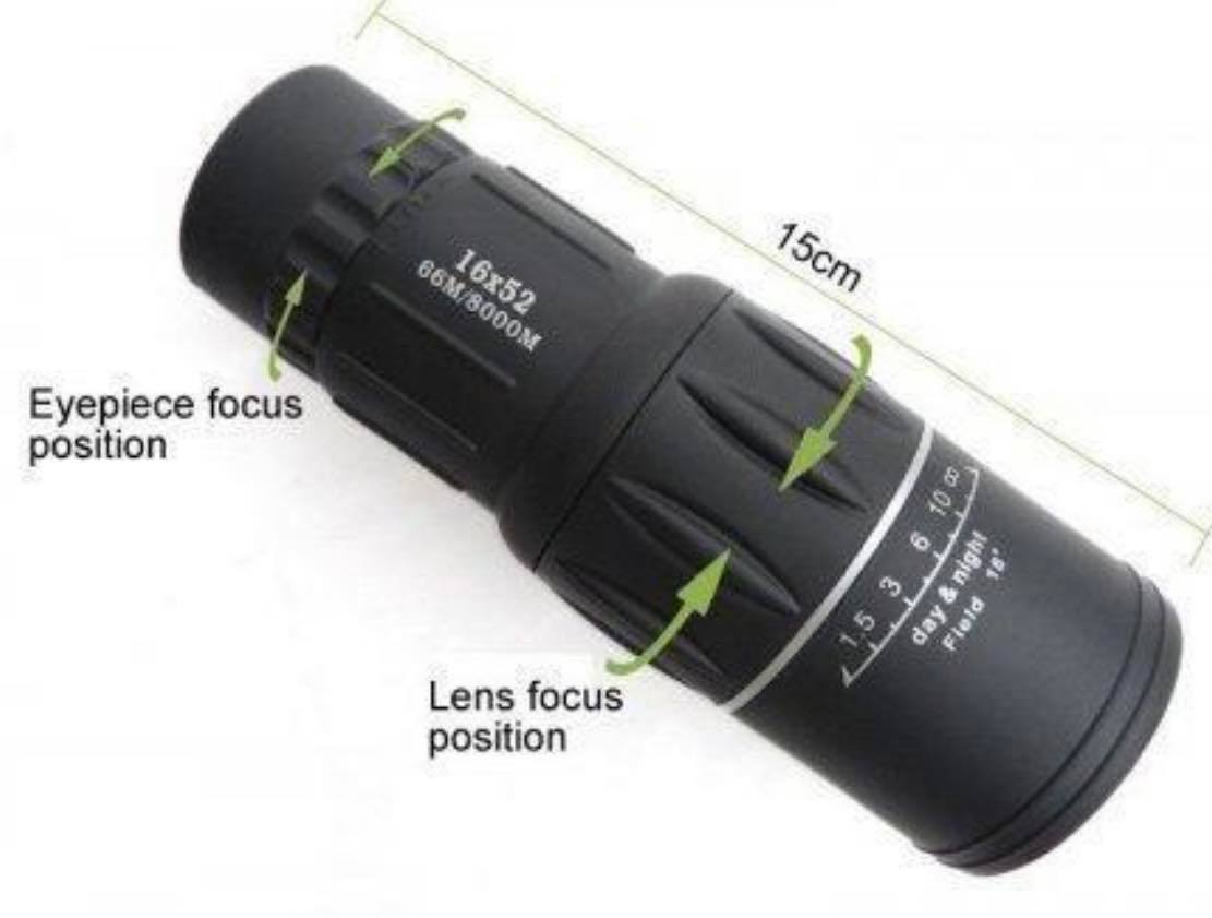Prism Monocular Mobile Phone Telescope Long Range High Zoom | KL1040