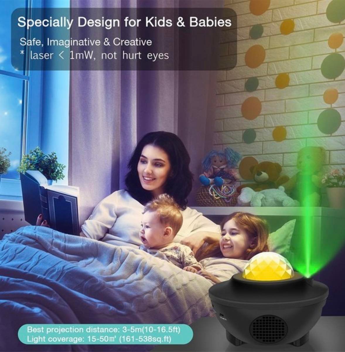 Starry Music Projector Light W/BT Speaker | PBL-XK01