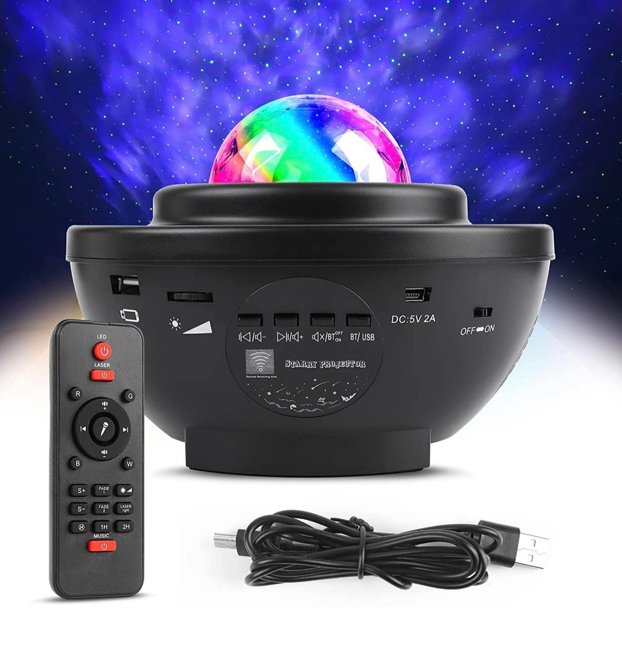 Starry Music Projector Light W/BT Speaker | PBL-XK01
