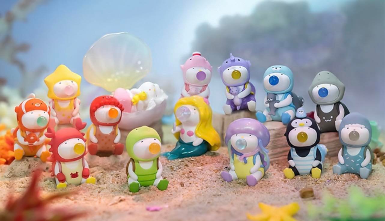 F.Un x REPOLAR - Marine Creature Series Blind Box Set | 12pcs/Box