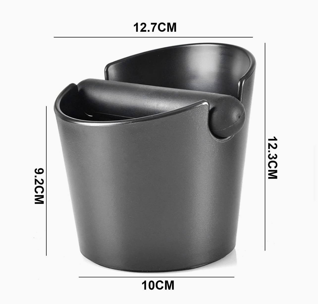 CAFEMASY Knock Box Anti Slip Coffee Grind Dump Bin W/Detachable Knock Bar