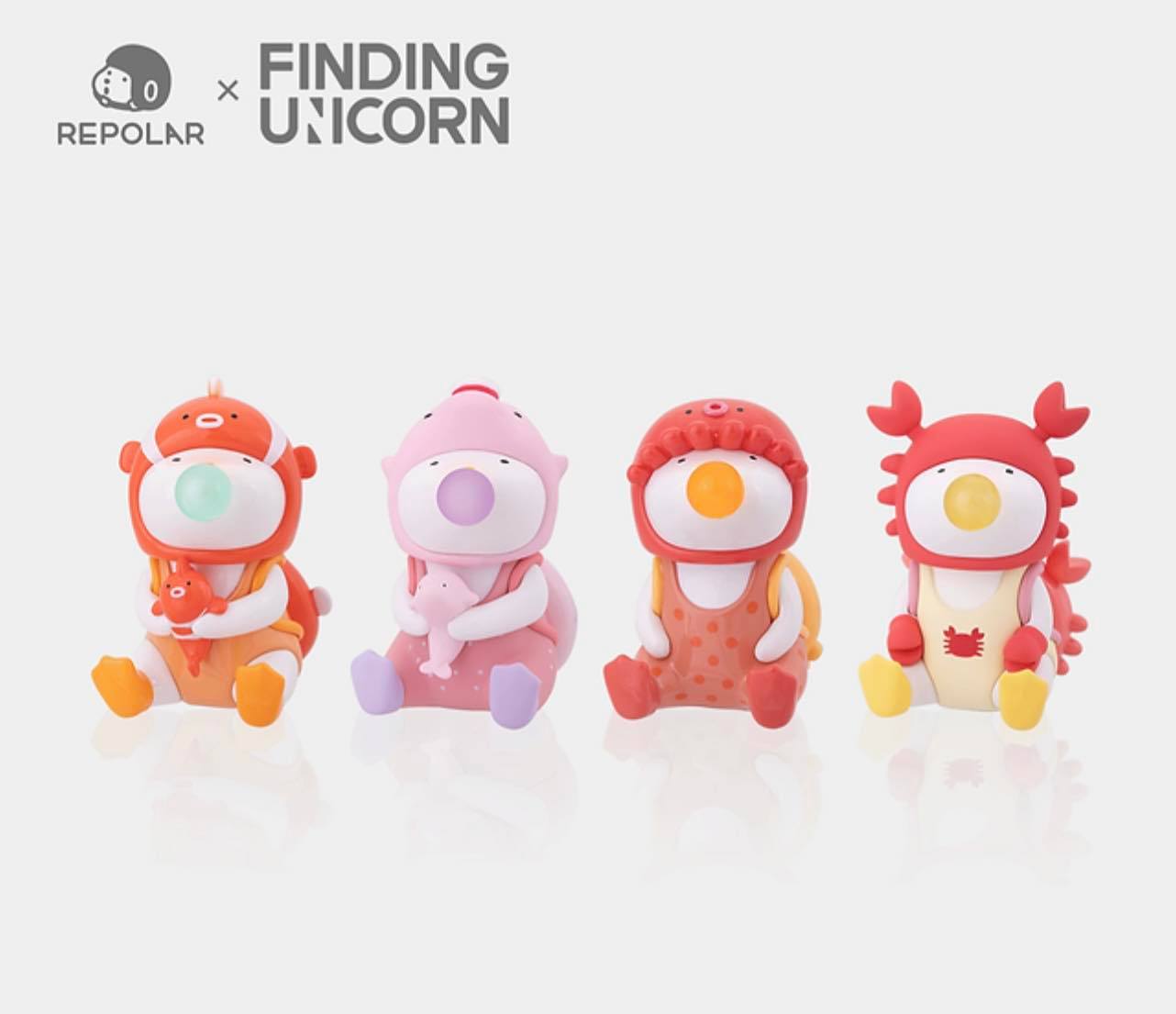 F.Un x REPOLAR - Marine Creature Series Blind Box Set | 12pcs/Box
