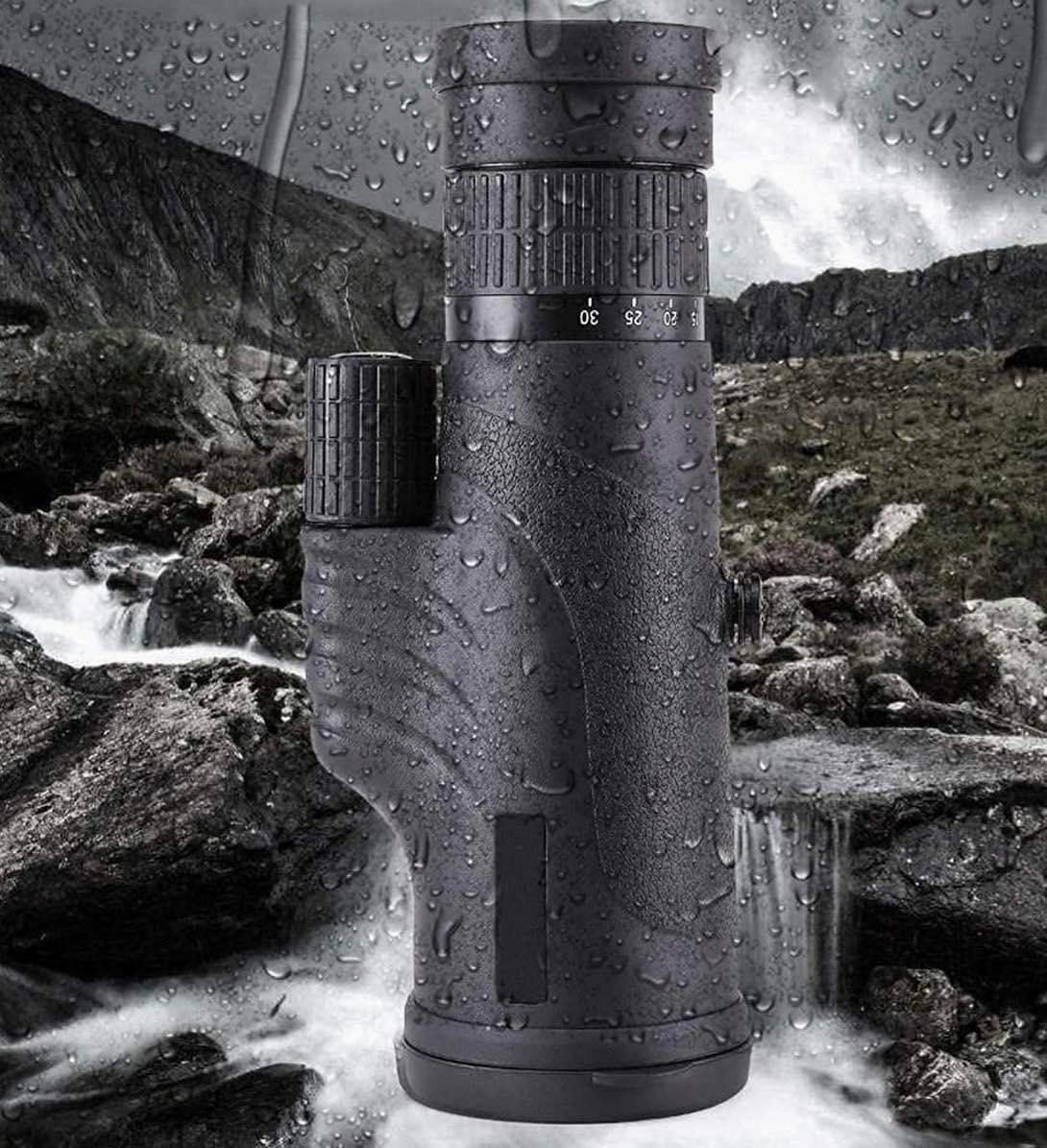 ZOOM 50 Monocular 10-30X50 High Power HD