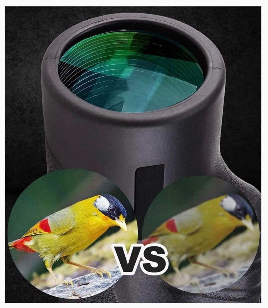 ZOOM 50 Monocular 10-30X50 High Power HD