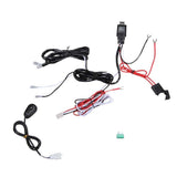 Single/Dual Wiring Harness with Switch, Fuse and Relay
