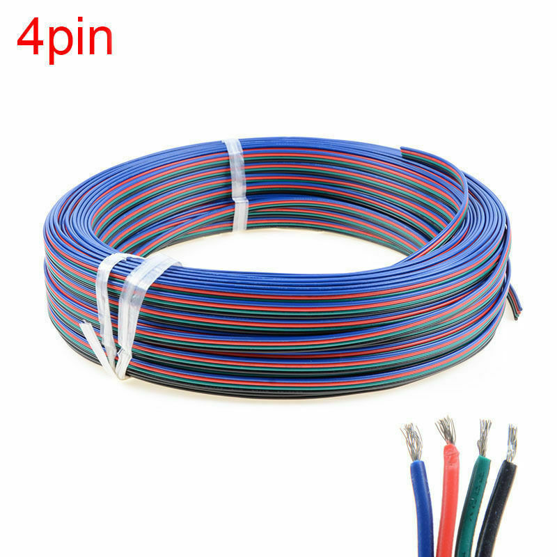 4 Core RGB Flexible Extension Cable
