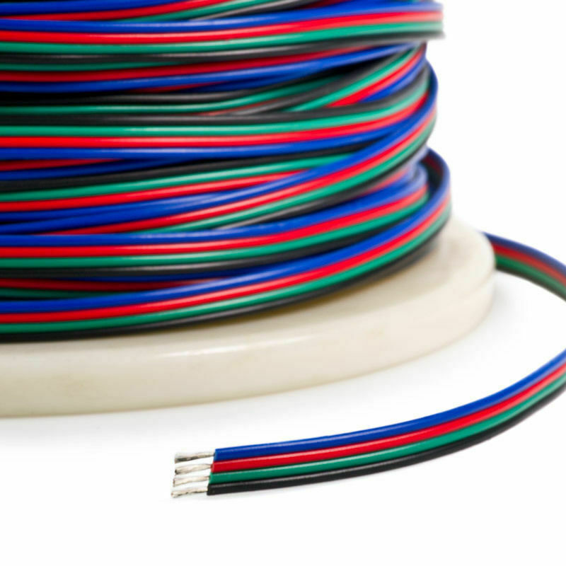 4 Core RGB Flexible Extension Cable