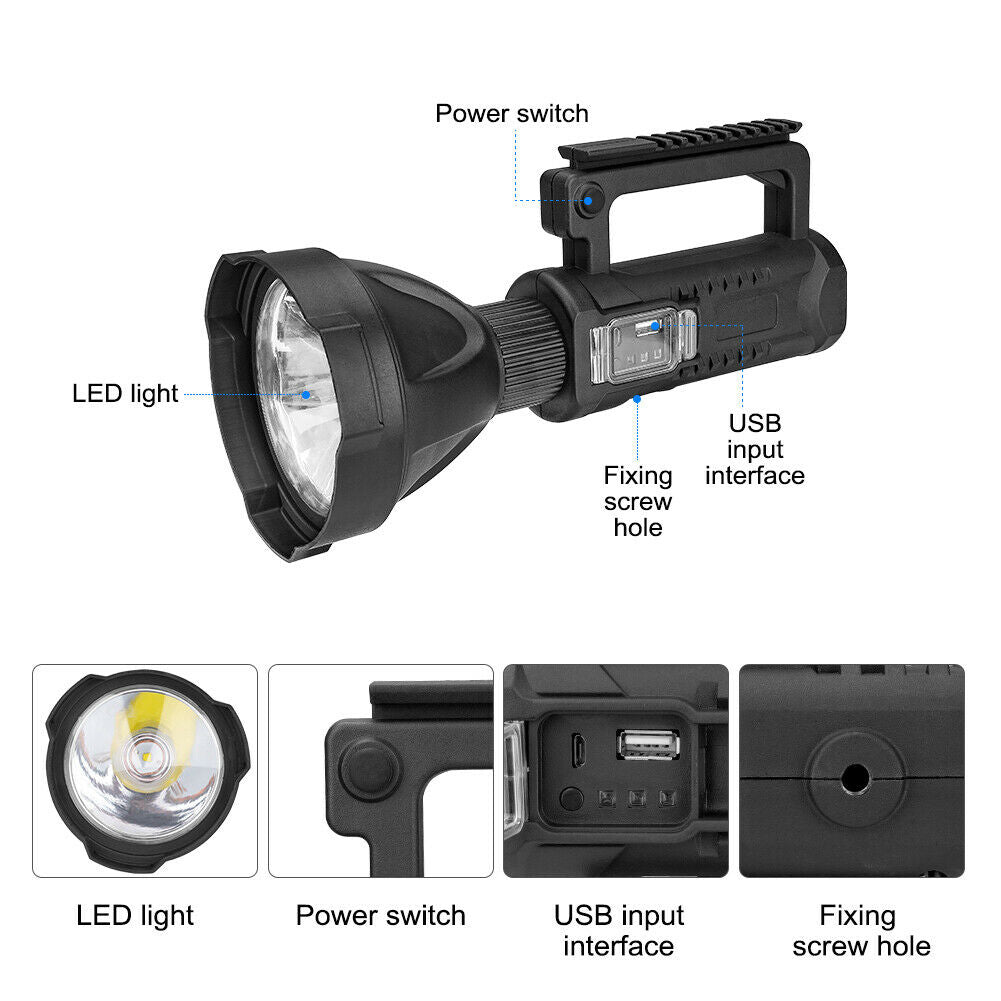 Multifunctional Search Light Hunting/Work Torch W/Tripod | W590/W591