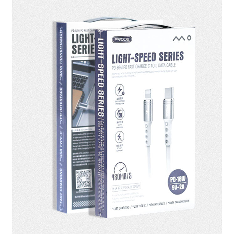 Proda Light-Speed Series PD-B24i USB to Lightning Cable