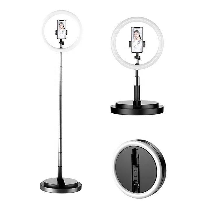 Foldable Ring Light with Built in Stand