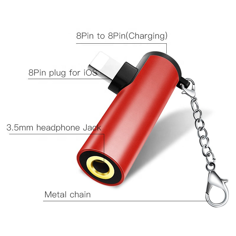 AUX 3.5mm to Lightning Earphone Adapter