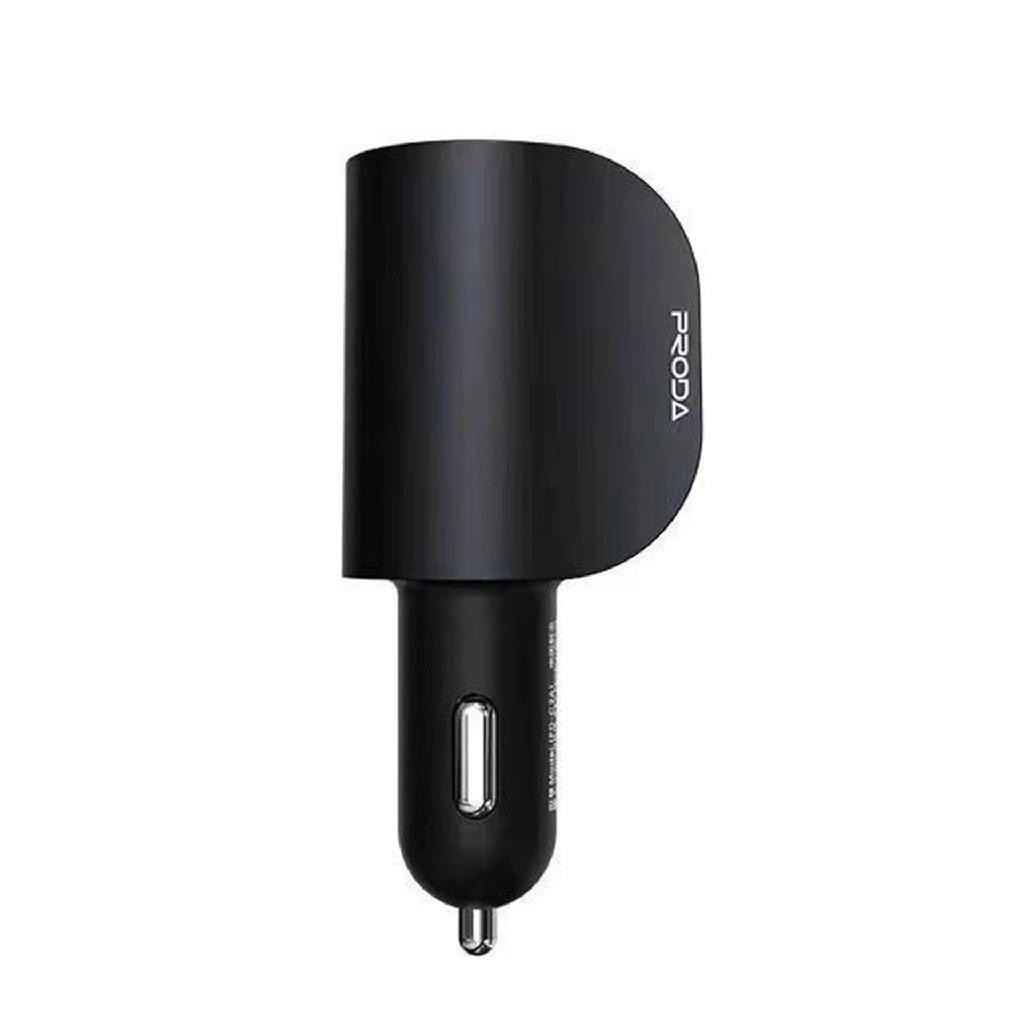 Proda PD-C25 Dual USB Display Car Charger 3.1A