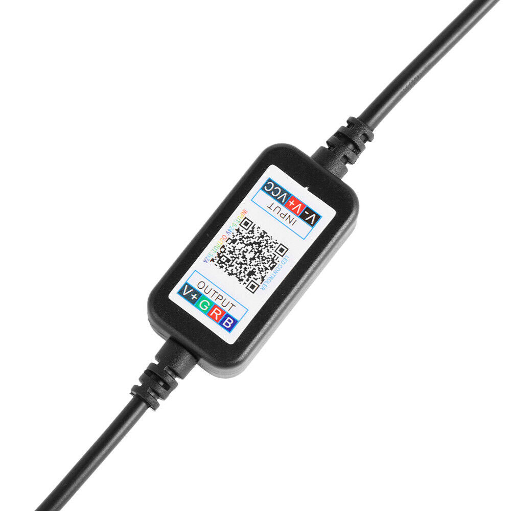 Bluetooth Adaptor for RGB 5-24V (4 Pin to DC)