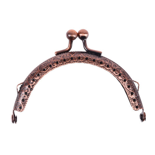 DIY Metal Coin Purse Clutch Bag Frame Kiss Clasp Mouth Clip Lock