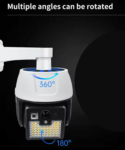 Solar Powered Fake CCTV Camera Shape Light W/Remote | HW-5118-1