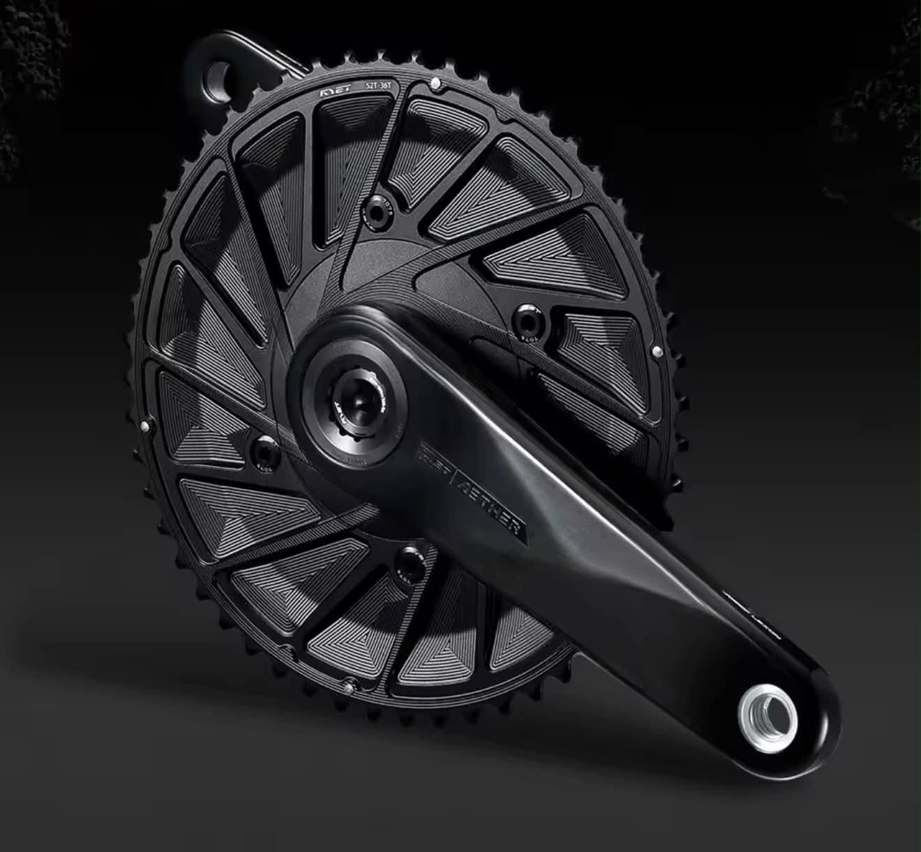 RYET Aero Road Bike Chainring 56-42T Bicycle Chainwheel | Road & TT Bikes
