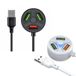 USB Charging Hub USB Splitter,USB Extender with 3Ports Perfect for Travel 