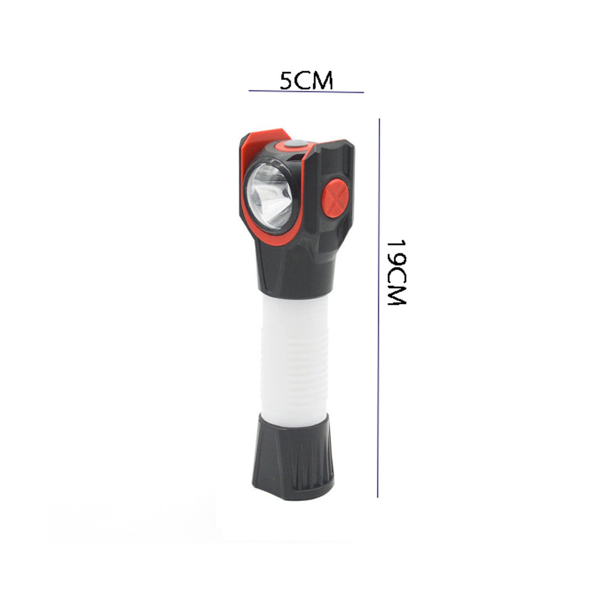 Camping Light Rechargeable Abs Waterproof Flashlight Floodlighting