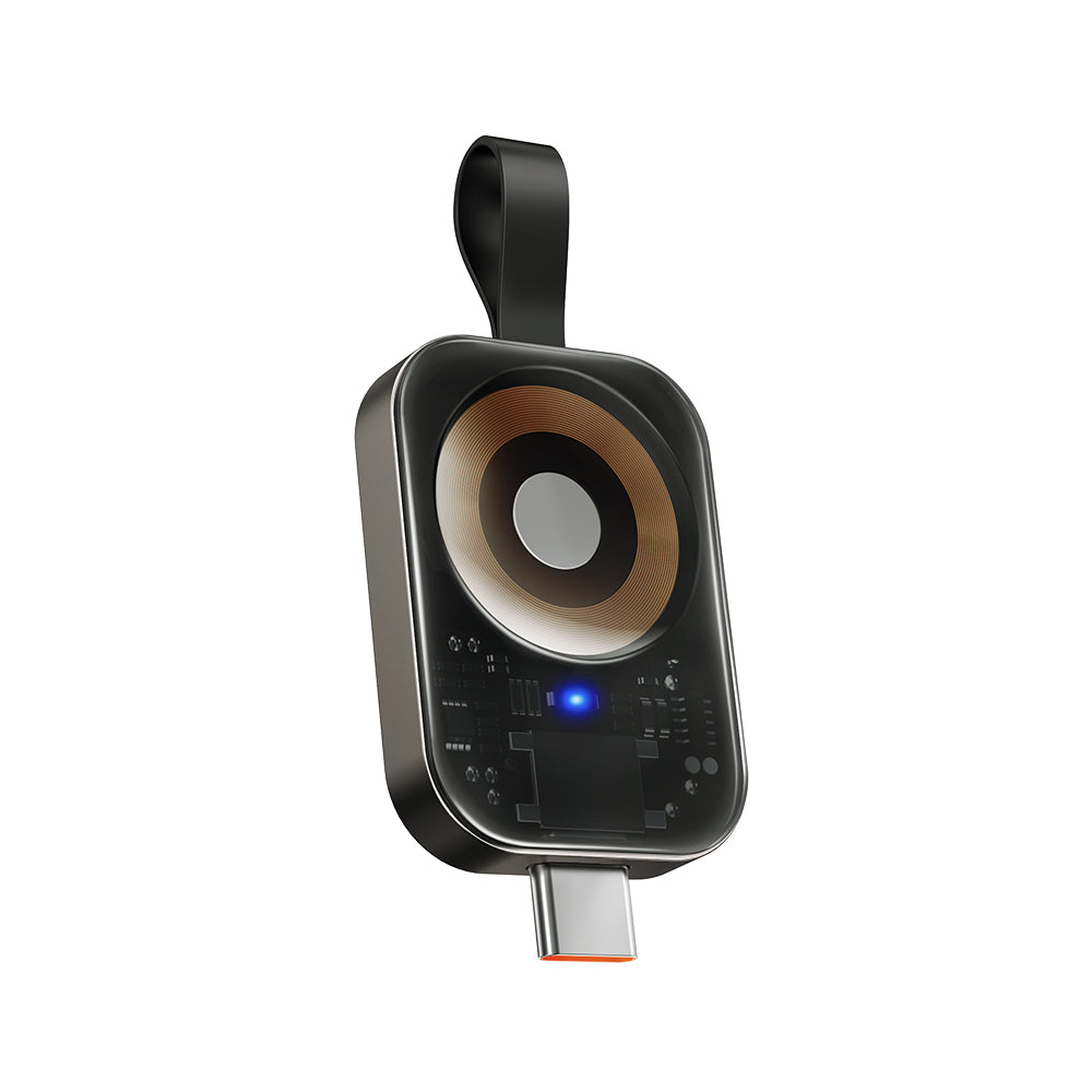 MCDODO Wireless Charger for Apple Watch USB-C Fast Charging Magnetic Travel Charger