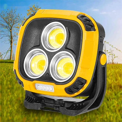 LED Work Light USB Rechargeable Work Light 180-degree Rotatable Car Repair Flashlight