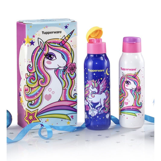 TUPPERWARE Unicorn Drinking Bottle Set