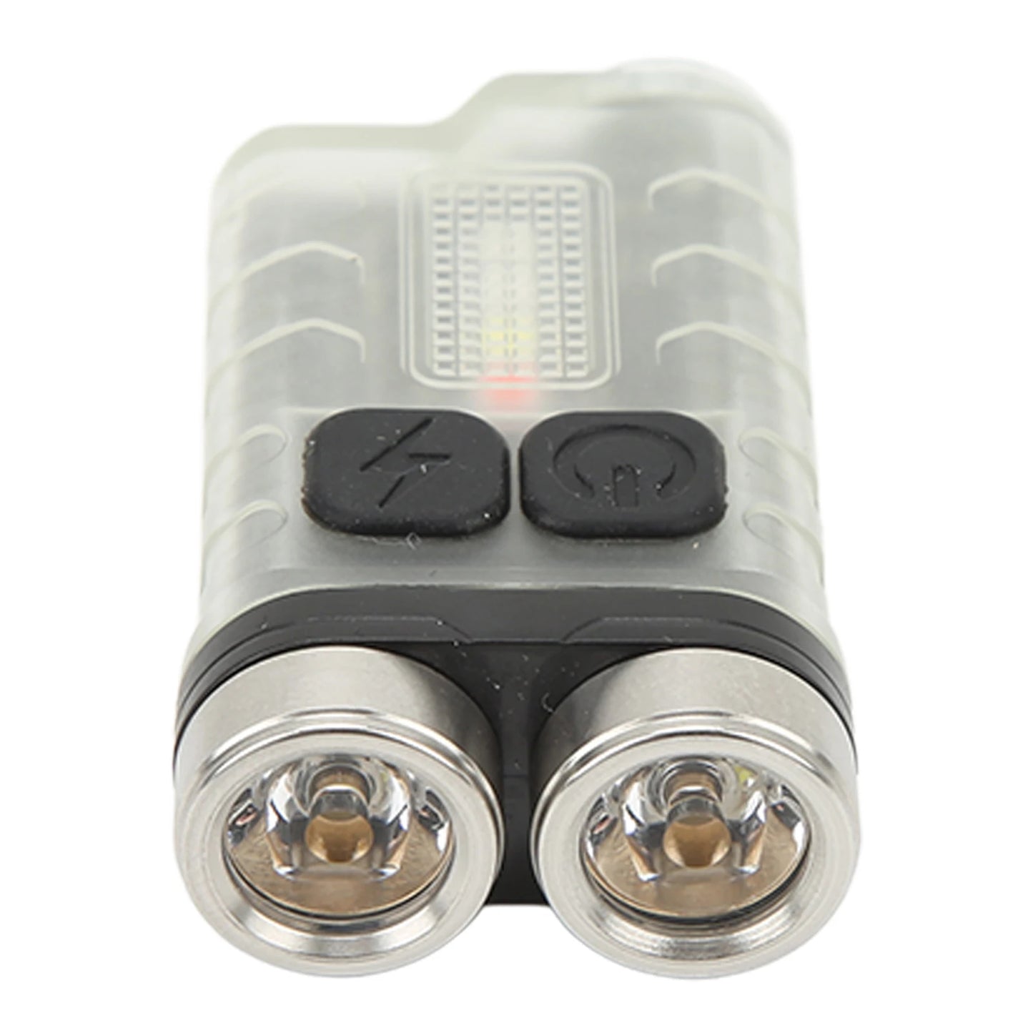 Keychain Light 900LM USB Charging 12 Levels Light Small Flashlight