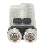 Keychain Light 900LM USB Charging 12 Levels Light Small Flashlight