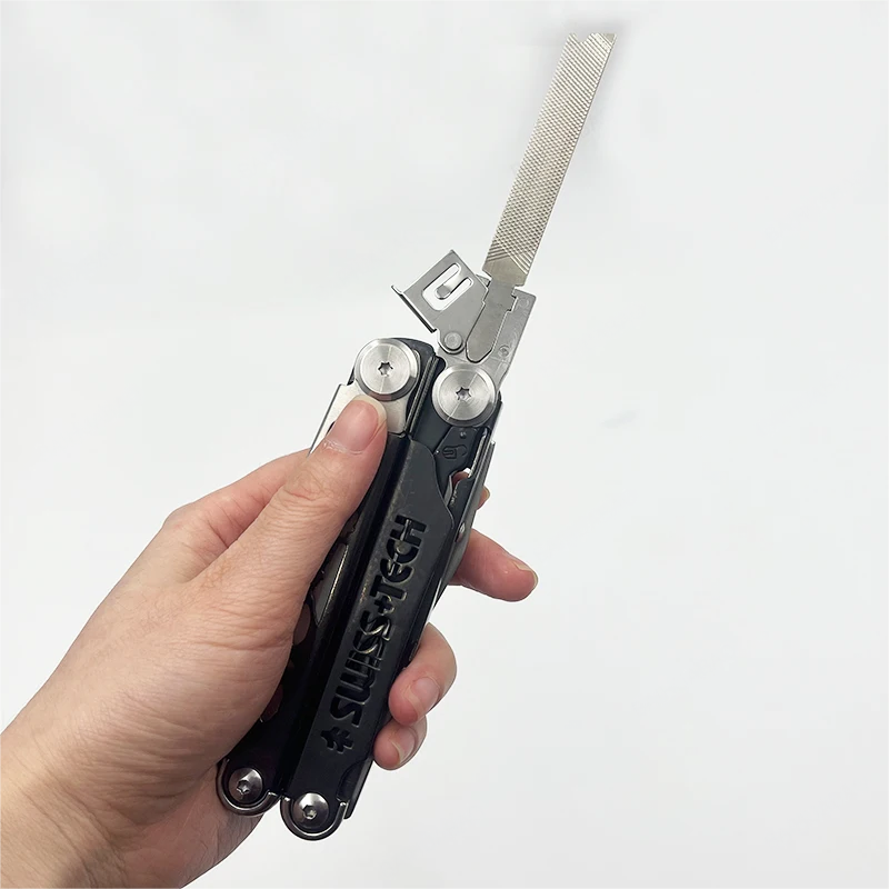 SWISS TECH 37 In 1 Folding Multitool Pliers Multi Tool Scissors