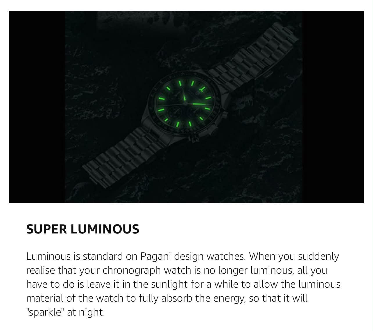 Pagani Design PD-1701 Chronograph Men's Watch