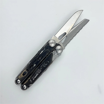 SWISS TECH 37 In 1 Folding Multitool Pliers Multi Tool Scissors
