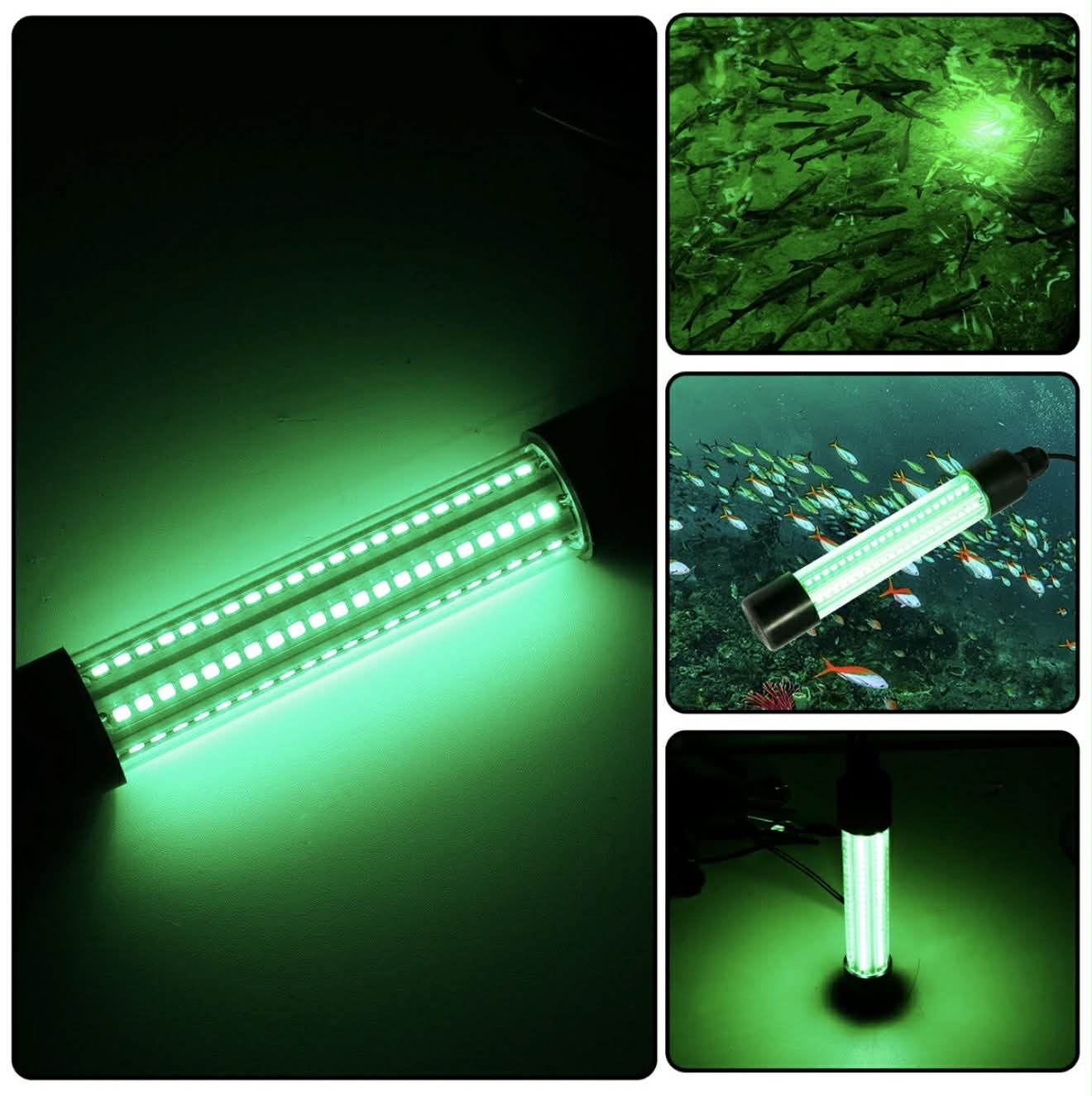 Underwater Submersible 126 LED Green Night Fishing