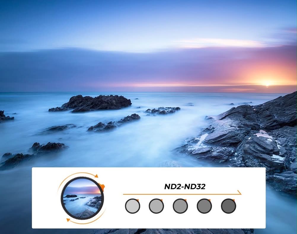 K&F CONCEPT 82mm Nano-X Series 2-in-1 Camera Lens Filter