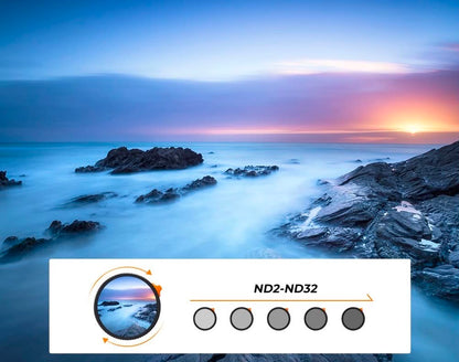 K&F CONCEPT 82mm Nano-X Series 2-in-1 Camera Lens Filter