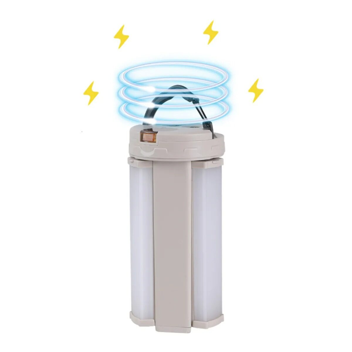 Rechargeable LED Camping Lamp Tent Lamp Dimmable Light with 3 Lighting Modes Tent Accessories Portable for Outdoor Activities, Hiking, Emergencies