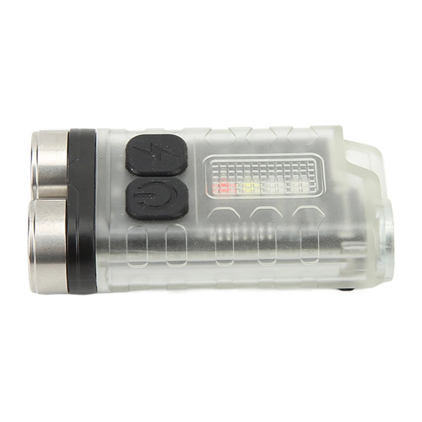 Keychain Light 900LM USB Charging 12 Levels Light Small Flashlight